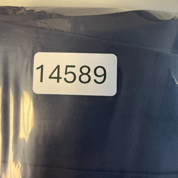 Flyers Classic Fit Pants Men's 36x32 Pleated Front Khaki Slacks Casual Navy Blue - Picture 6 of 6